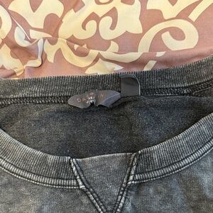 Dark Gray Crewneck Sweatshirt